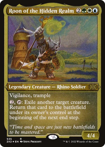 Roon of the Hidden Realm (Foil Etched), Double Masters 2022 535