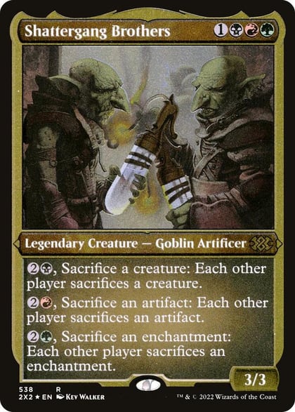 Shattergang Brothers (Foil Etched), Double Masters 2022 538