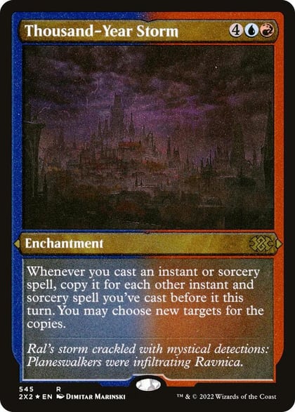 Thousand-Year Storm (Foil Etched), Double Masters 2022 545