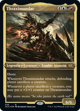 Thraximundar (Foil Etched), Double Masters 2022 546