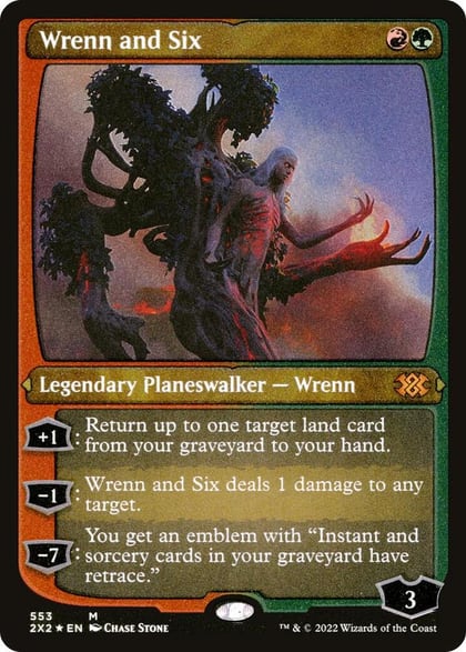 Wrenn and Six (Foil Etched), Double Masters 2022 553