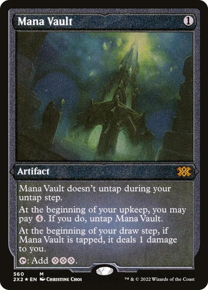 Mana Vault (Foil Etched), Double Masters 2022 560