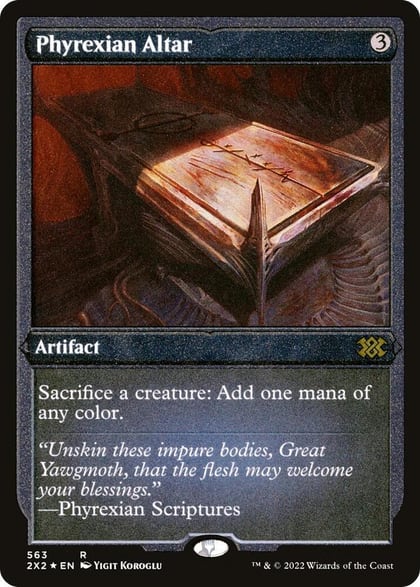 Phyrexian Altar (Foil Etched), Double Masters 2022 563
