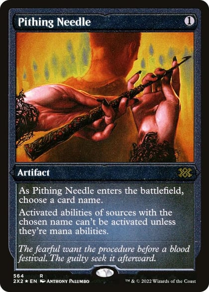 Pithing Needle (Foil Etched), Double Masters 2022 564