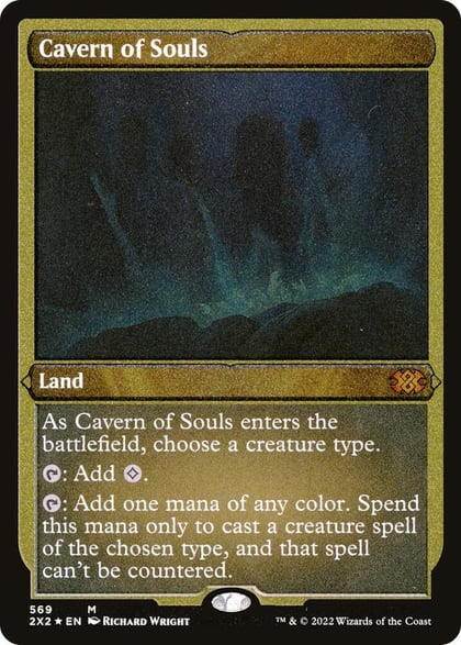 Cavern of Souls (Foil Etched), Double Masters 2022 569