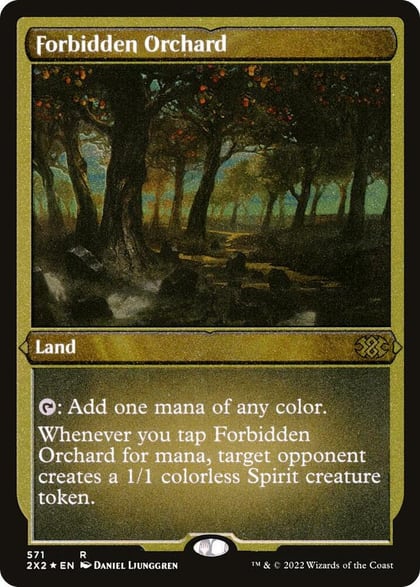 Forbidden Orchard (Foil Etched), Double Masters 2022 571