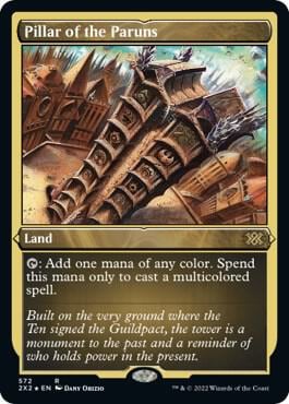 Pillar of the Paruns (Foil Etched), Double Masters 2022 572