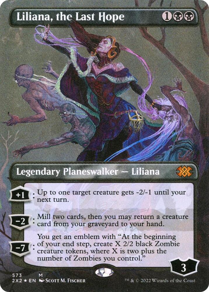Liliana, the Last Hope (Textured Foil), Double Masters 2022 573