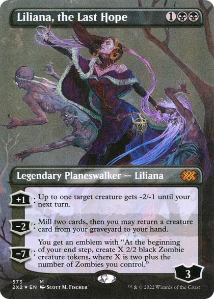 Liliana, the Last Hope (Textured Foil), Double Masters 2022 573