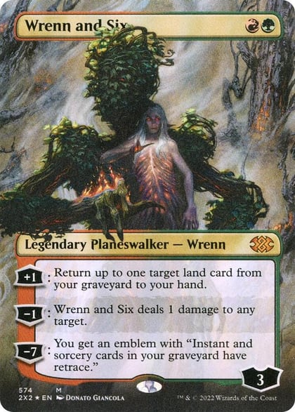 Wrenn and Six (Textured Foil), Double Masters 2022 574