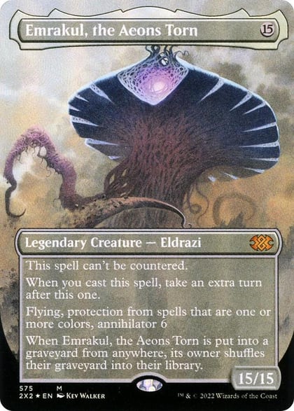 Emrakul, the Aeons Torn (Textured Foil), Double Masters 2022 575