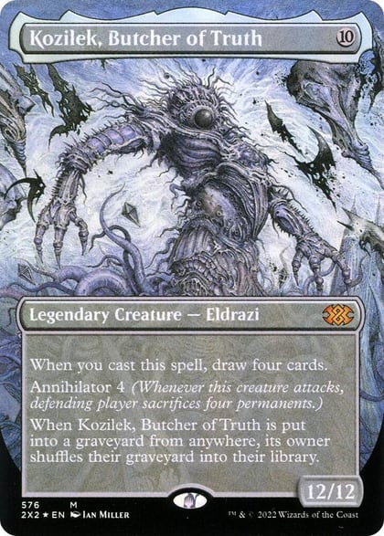 Kozilek, Butcher of Truth (Textured Foil), Double Masters 2022 576