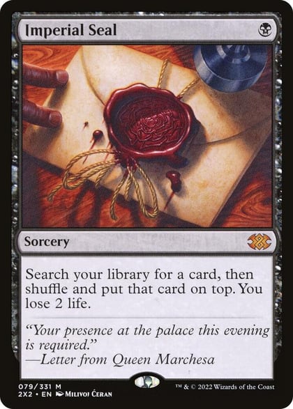 Imperial Seal, Double Masters 2022 79