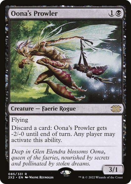 Oona's Prowler, Double Masters 2022 85