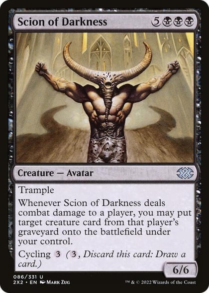 Scion of Darkness, Double Masters 2022 86