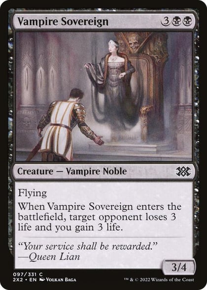 Vampire Sovereign, Double Masters 2022 97