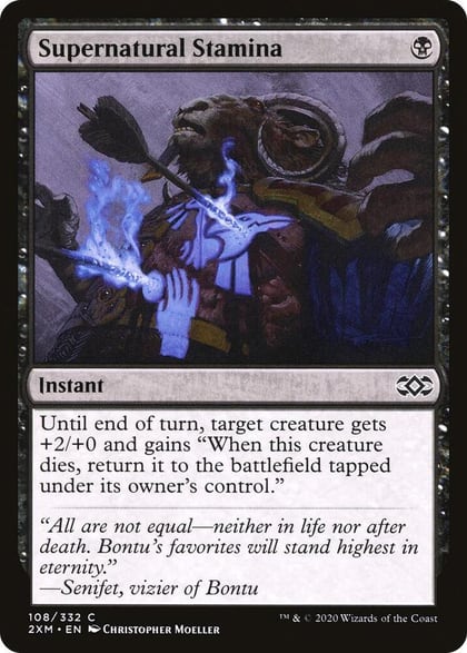 Supernatural Stamina, Double Masters 108