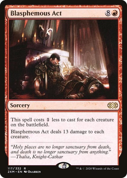 Blasphemous Act, Double Masters 117