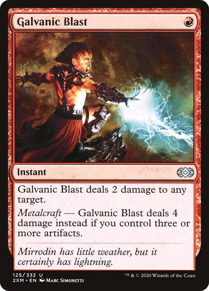 Galvanic Blast, Double Masters 125