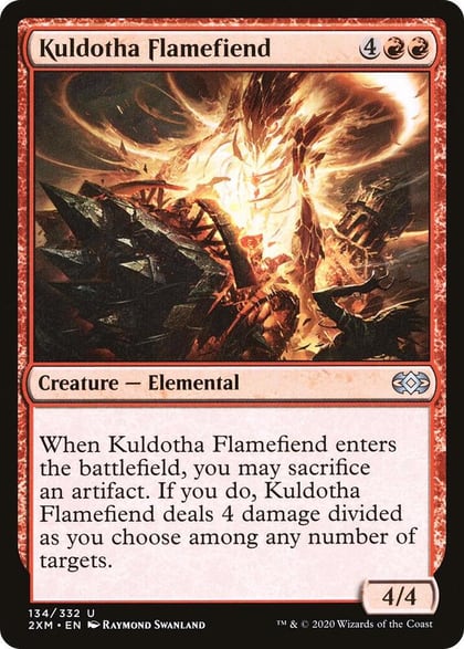 Kuldotha Flamefiend, Double Masters 134