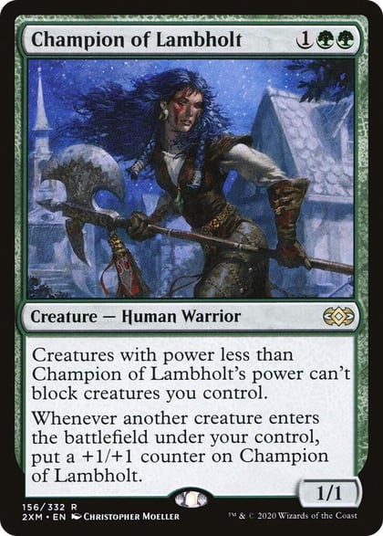 Champion of Lambholt, Double Masters 156