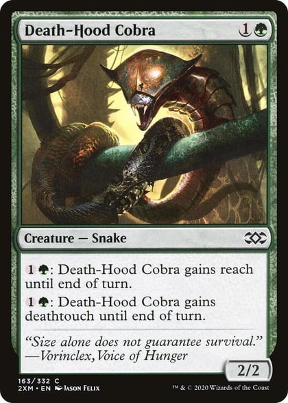 Death-Hood Cobra, Double Masters 163