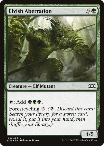 Elvish Aberration, Double Masters 165