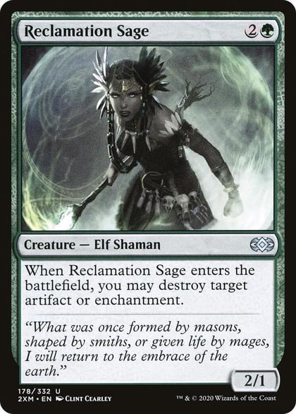 Reclamation Sage, Double Masters 178