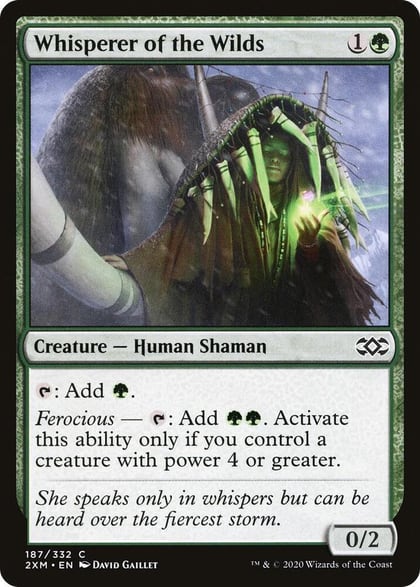 Whisperer of the Wilds, Double Masters 187