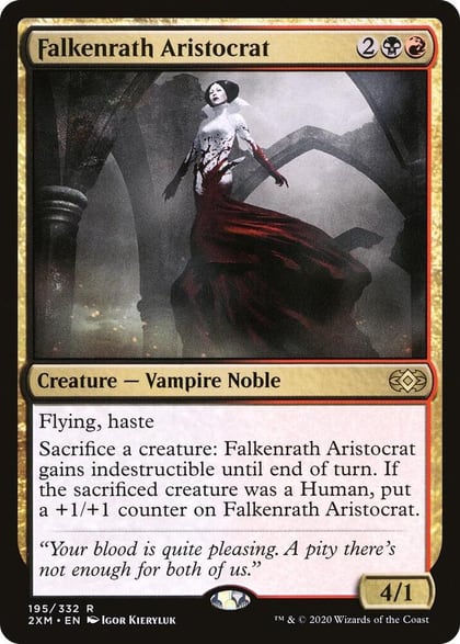 Falkenrath Aristocrat, Double Masters 195