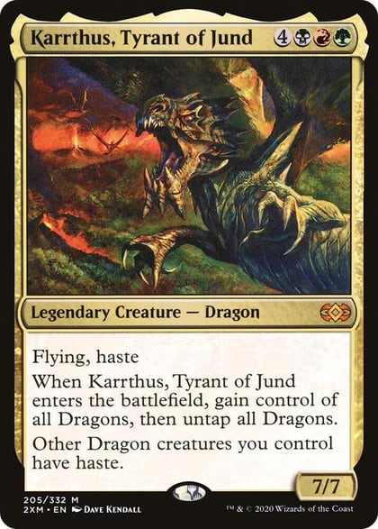 Karrthus, Tyrant of Jund, Double Masters 205
