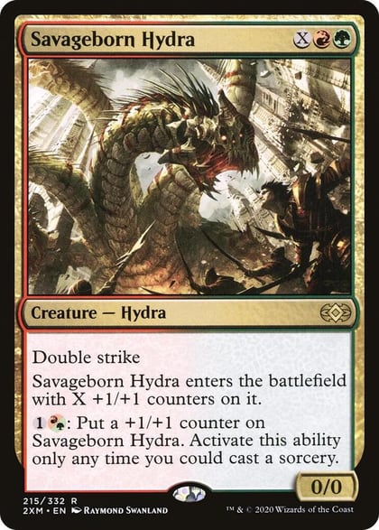 Savageborn Hydra, Double Masters 215