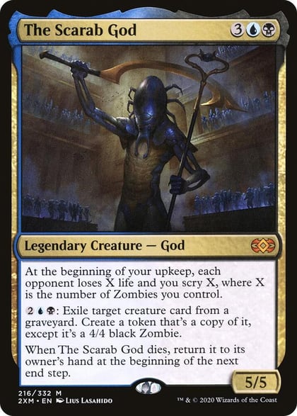 The Scarab God, Double Masters 216