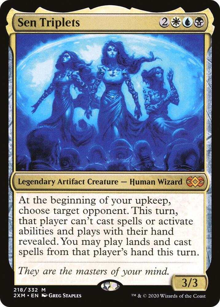 Sen Triplets, Double Masters 218