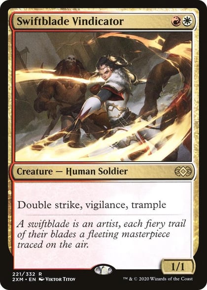 Swiftblade Vindicator, Double Masters 221