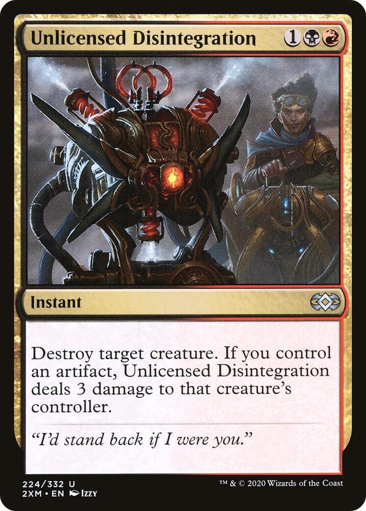 Unlicensed Disintegration, Double Masters 224
