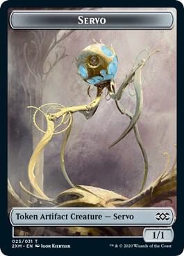 Servo // Shapeshifter Double-Sided Token, Double Masters 25 // 2