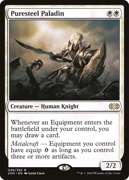 Puresteel Paladin, Double Masters 26