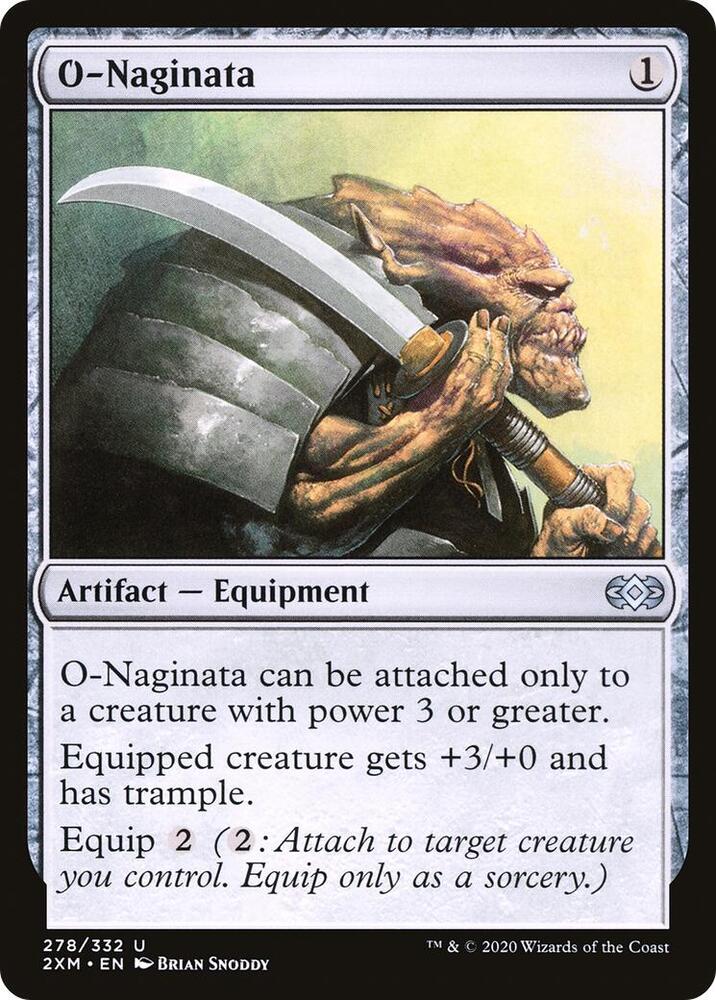 O-Naginata, Double Masters 278