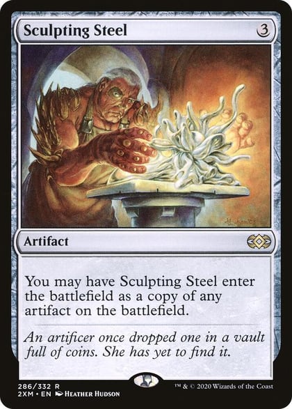 Sculpting Steel, Double Masters 286