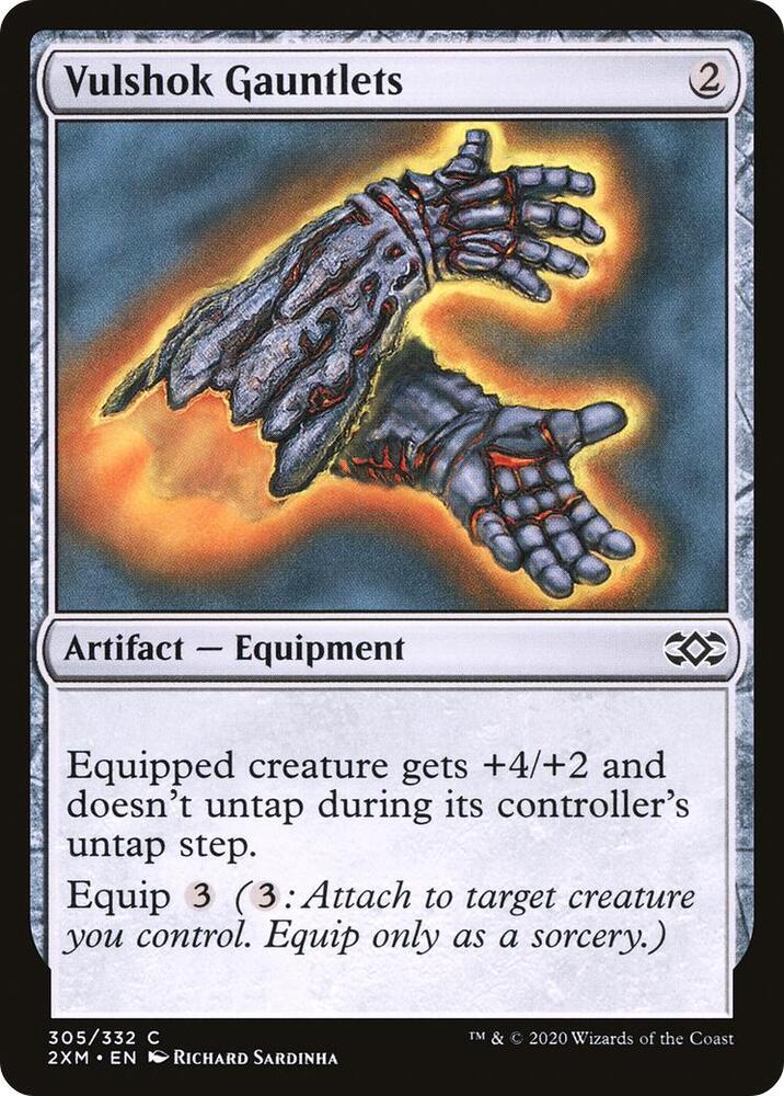 Vulshok Gauntlets, Double Masters 305