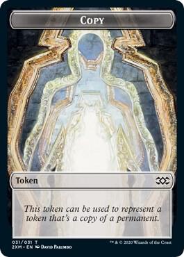 Copy // Wolf Double-Sided Token, Double Masters 31 // 19