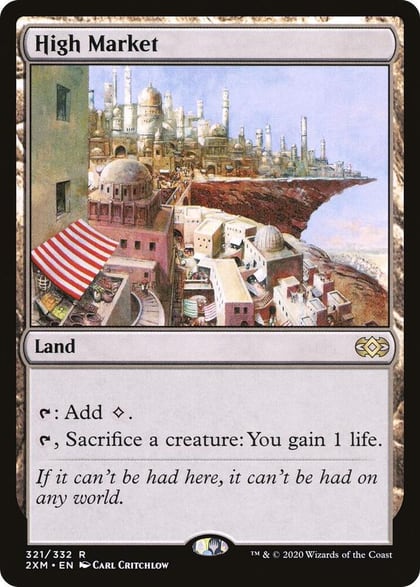 High Market, Double Masters 321
