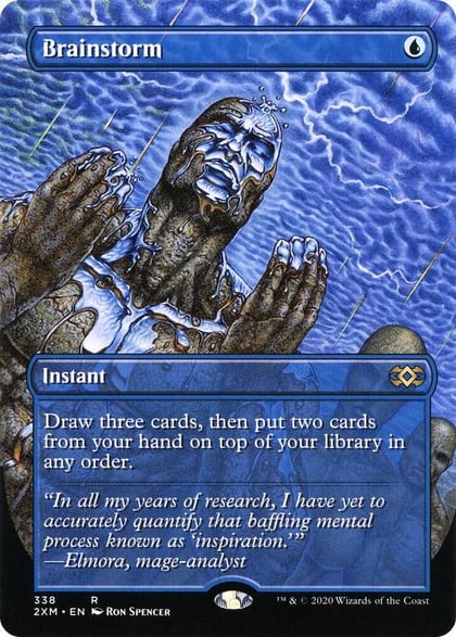 Brainstorm (Borderless), Double Masters 338