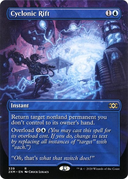 Cyclonic Rift (Borderless), Double Masters 339