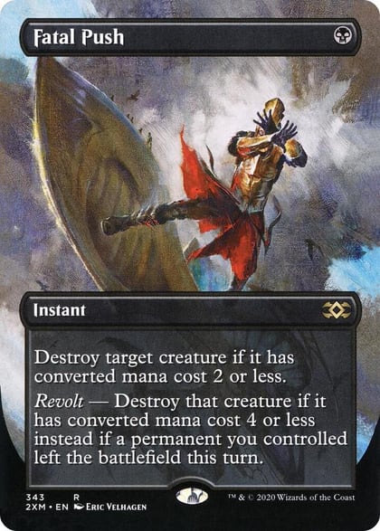 Fatal Push (Borderless), Double Masters 343