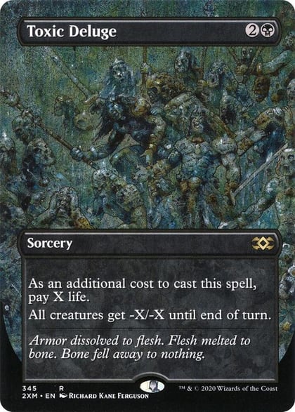 Toxic Deluge (Borderless), Double Masters 345