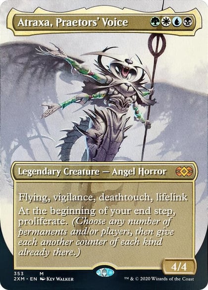 Atraxa, Praetors' Voice (Borderless), Double Masters 353