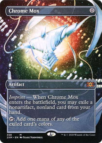 Chrome Mox (Borderless), Double Masters 358