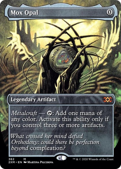 Mox Opal (Borderless), Double Masters 362